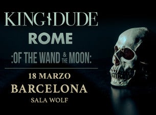 King Dude + Rome + Of The Wand & The Moon, 2021-03-18, Barcelona