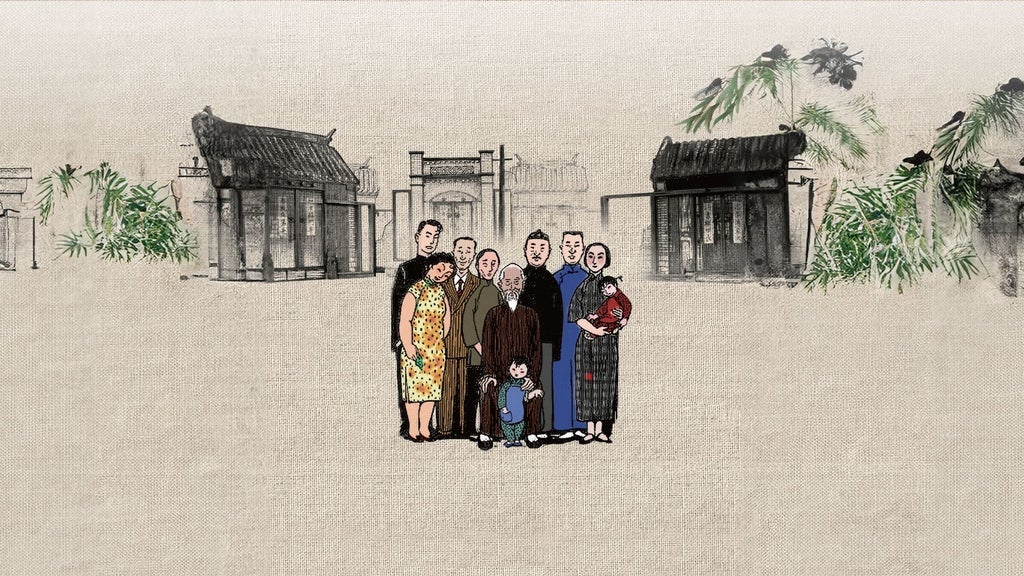 Photo of Four Generations In One House