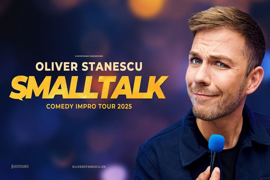 Oliver Stanescu – Small Talk show poster