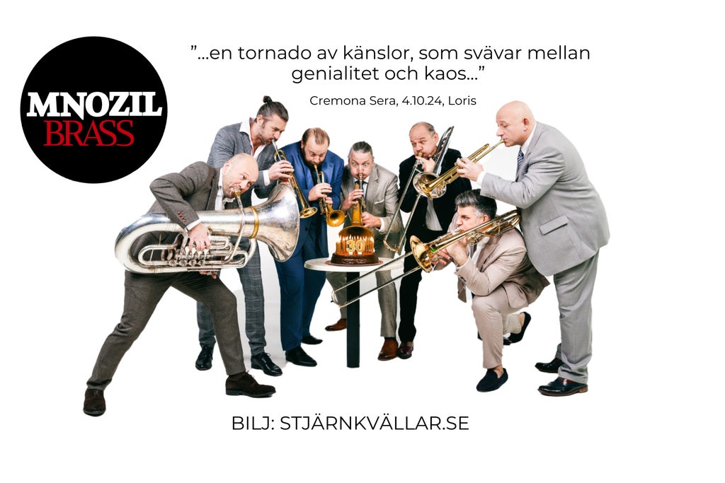 Mnozil Brass - 30-års jubileum! show poster