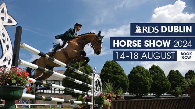 Dublin Horse Show in RDS (Royal Dublin Society) 14/08/2024