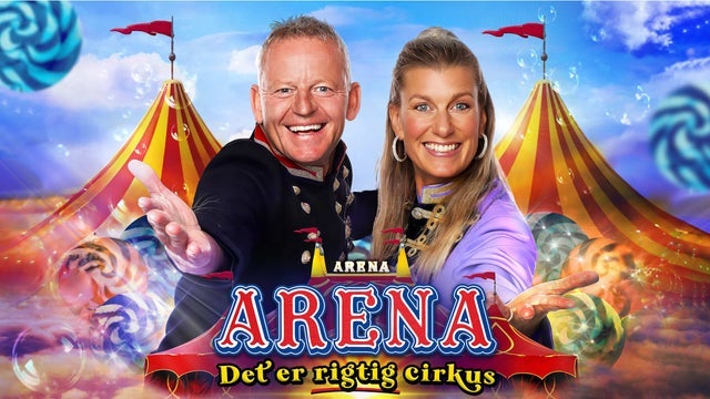 Cirkus Arena 2024 m. Bubber og Malene i Ridebanevej, Helsinge 08/07/2024