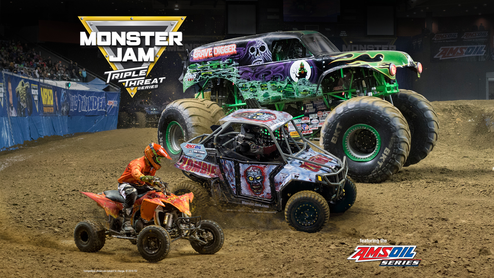 Monster Jam Triple Threat Series presented by AMSOIL Billets Billets