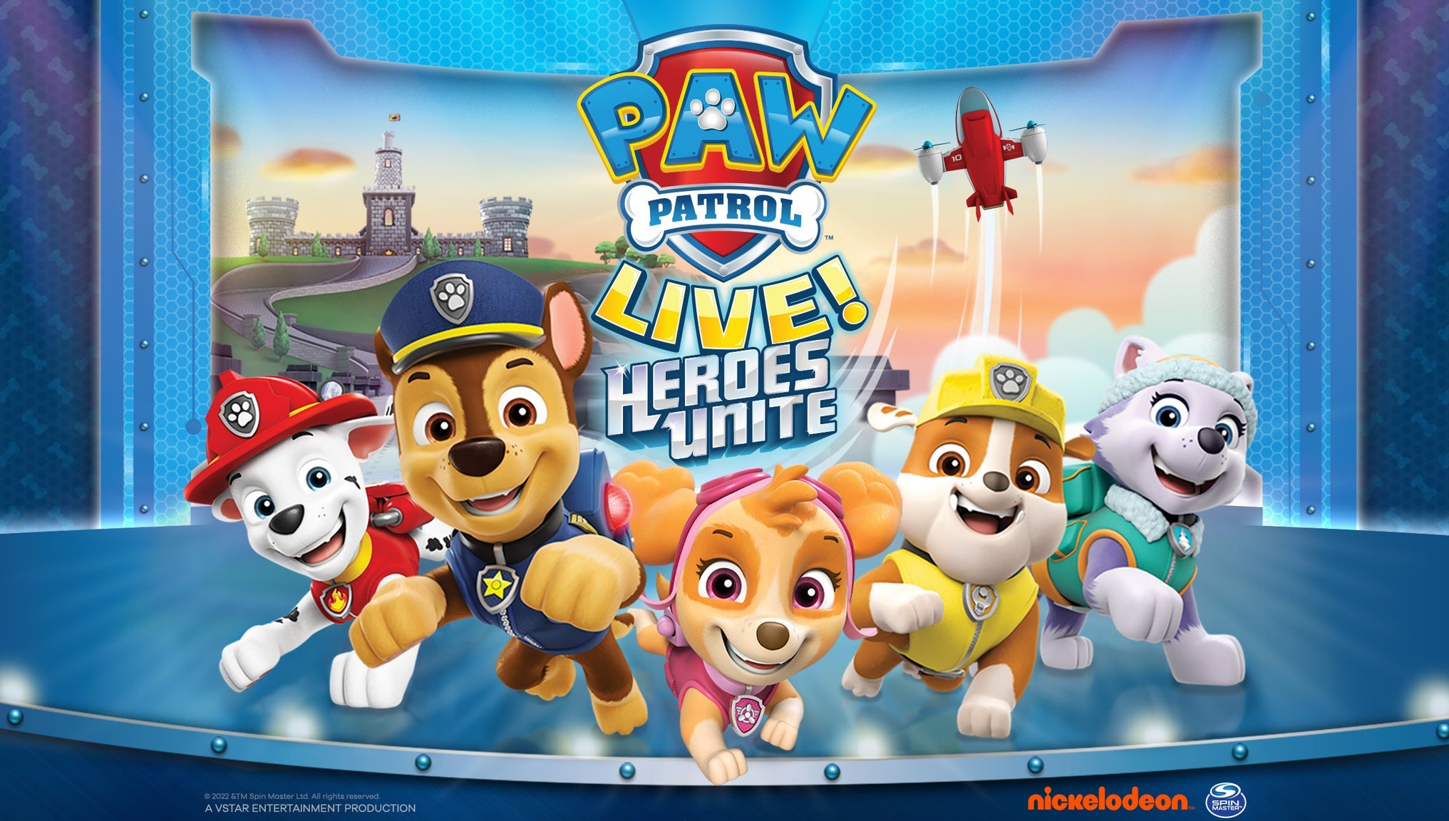 Paw Patrol Live Heroes Unite Tickets Event Dates & Schedule