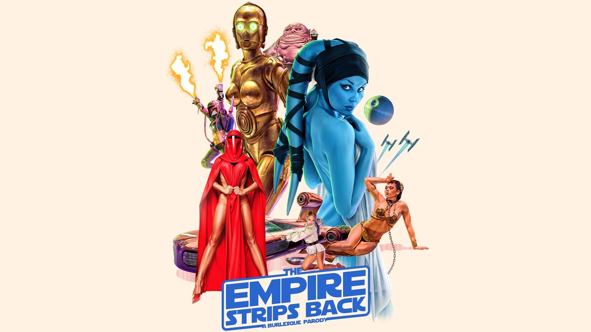 The Empire Strips Back: A Burlesque Parody in Riverside promo photo for Live Nation presale offer code
