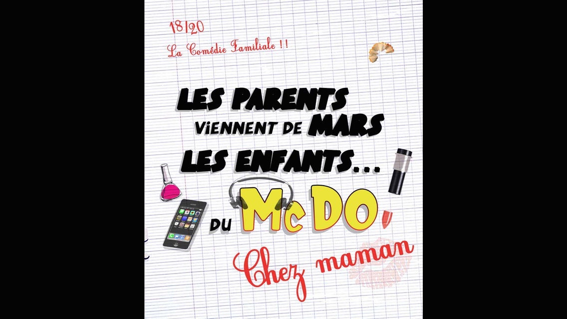 Les parents viennent de mars, les enfants du McDo – Chez Maman event image