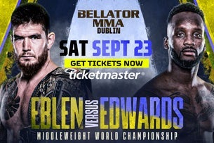BELLATOR MMA - EBLEN VS EDWARDS 3Arena Seating Plan