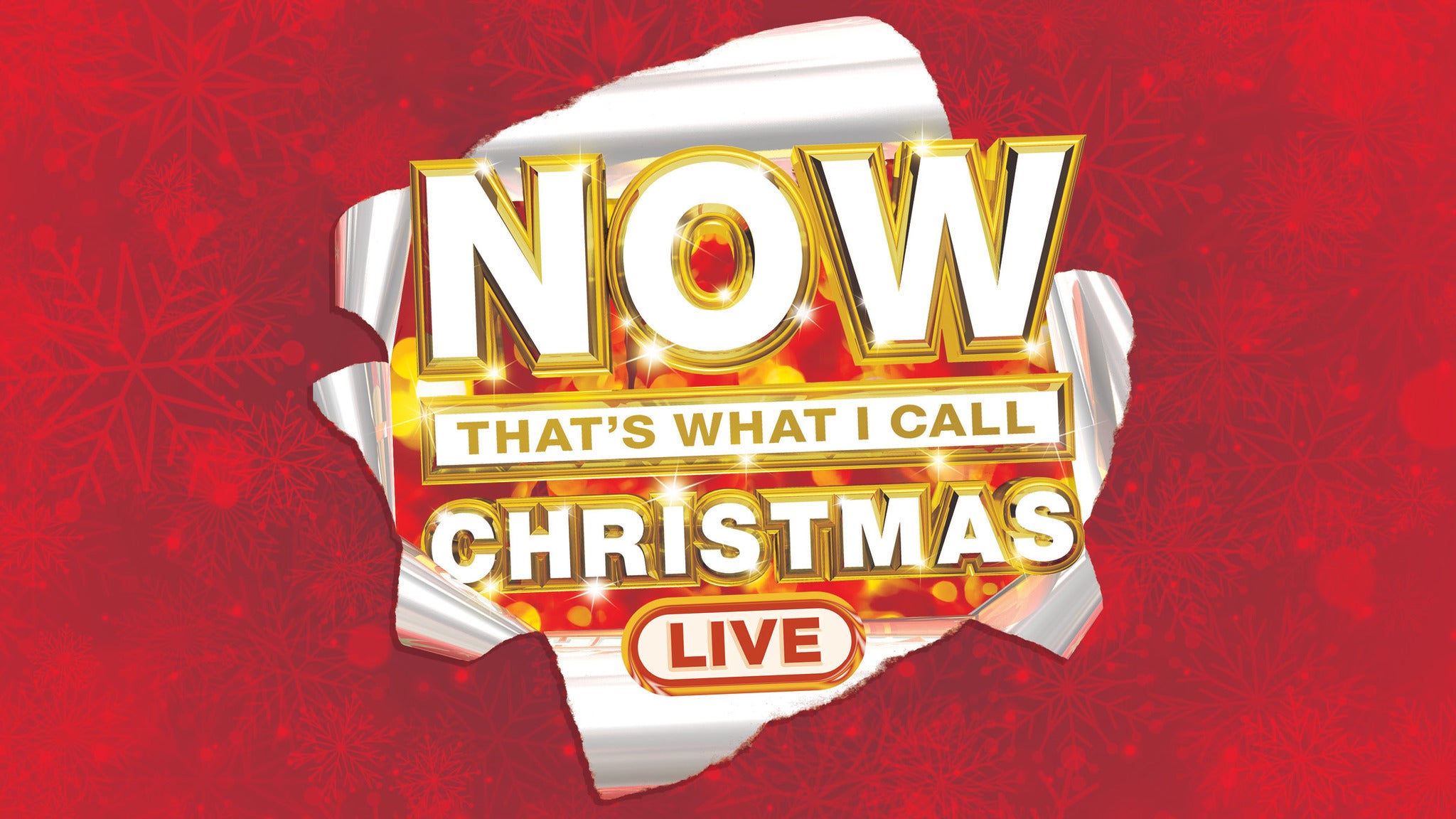 NOW That's What I Call Christmas Live Event Title Pic