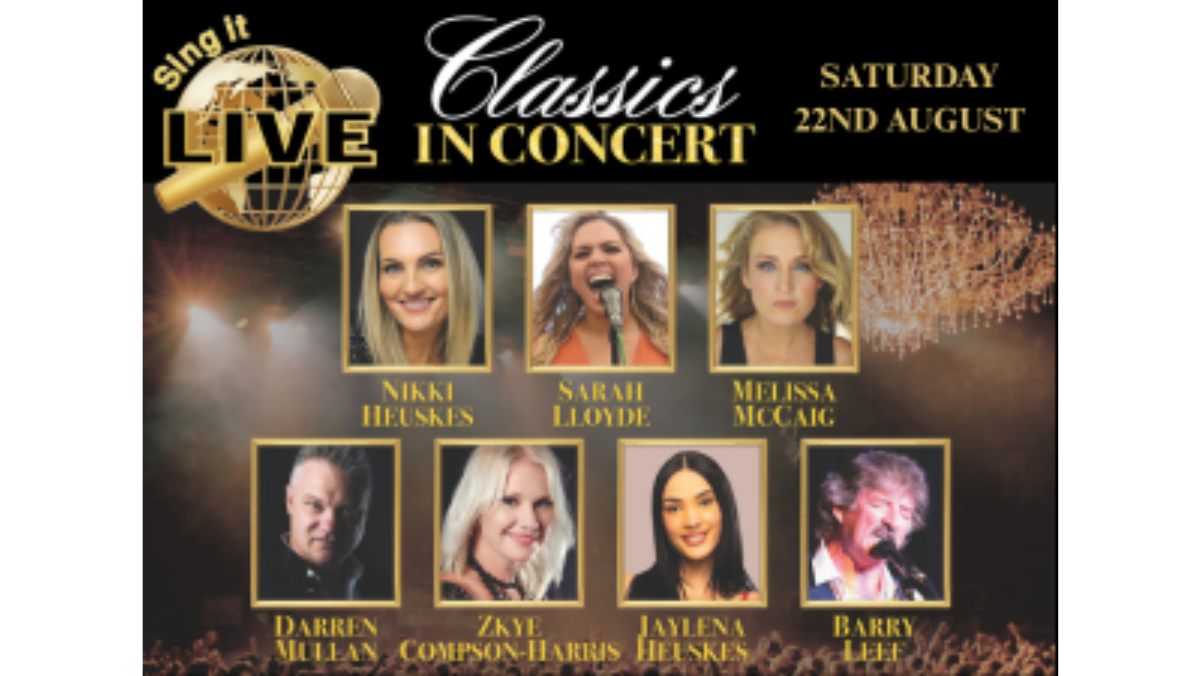 Sing It Live concerts and tour dates | GlobalGigMap