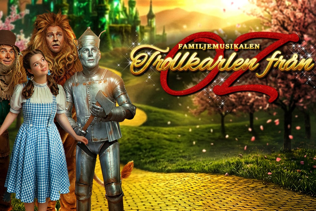 Trollkarlen från Oz - Familjemusikal show poster