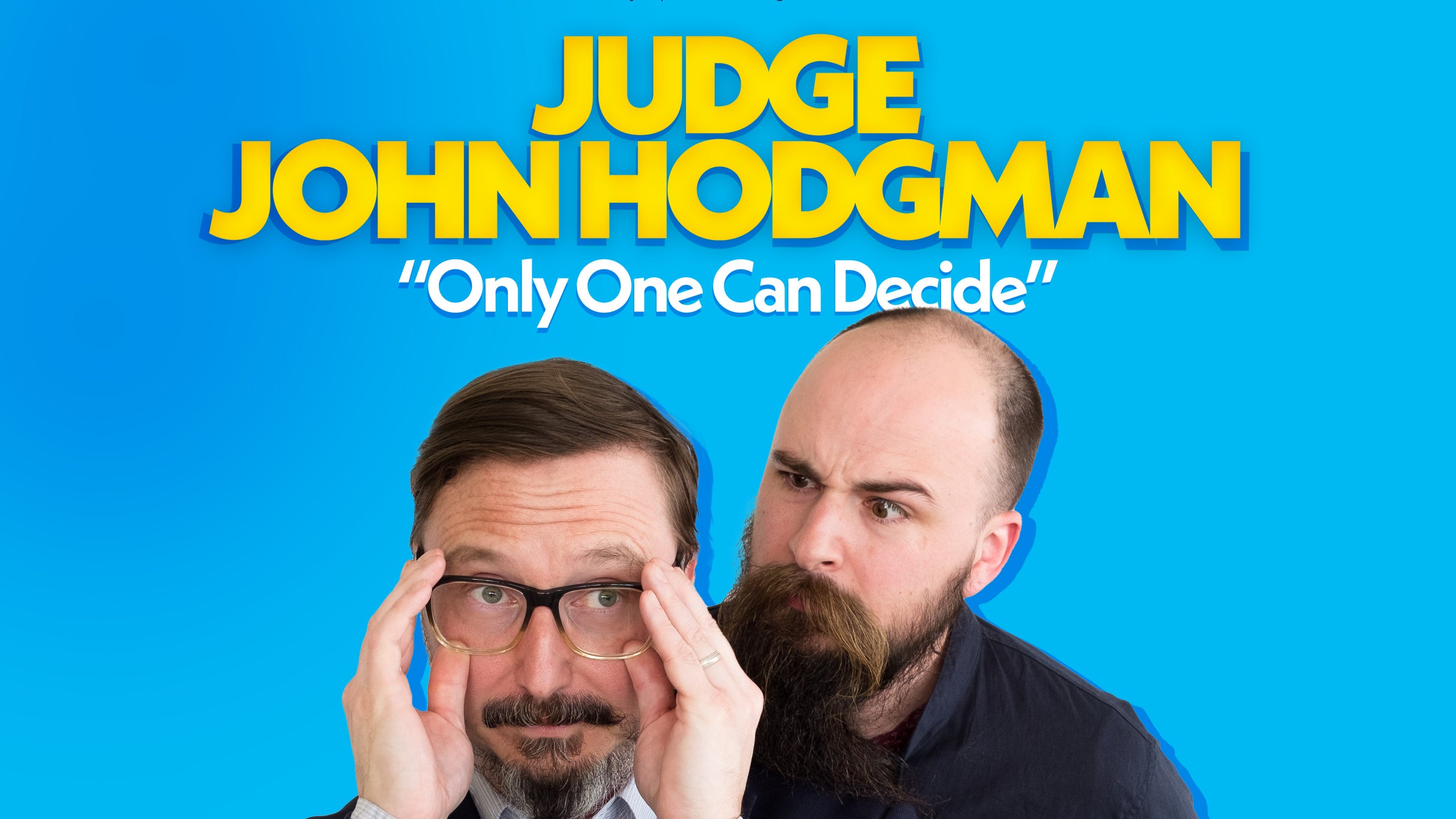 Judge John Hodgman Event Title Pic