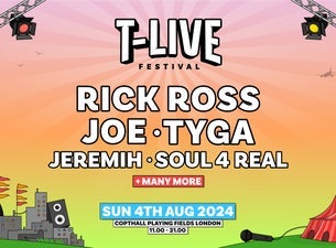 T-Live Festival 2024, 2024-08-04, Лондон