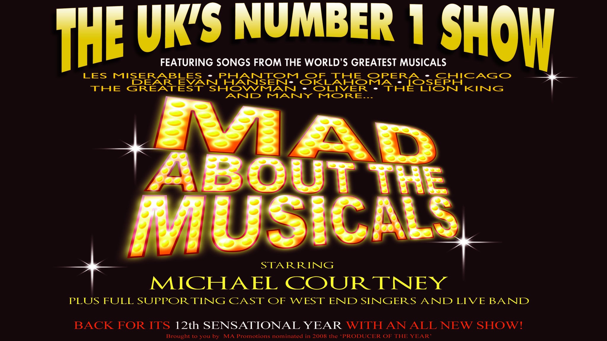 Mad About The Musicals Event Title Pic