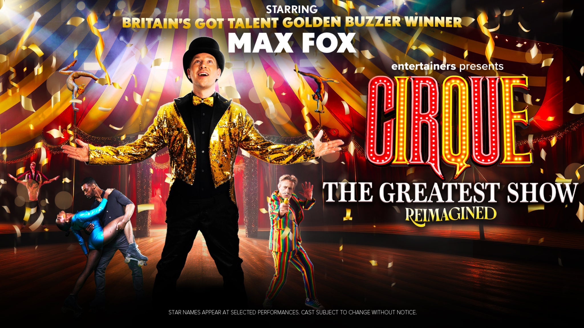 Cirque: The Greatest Show - Venue Premium Tickets