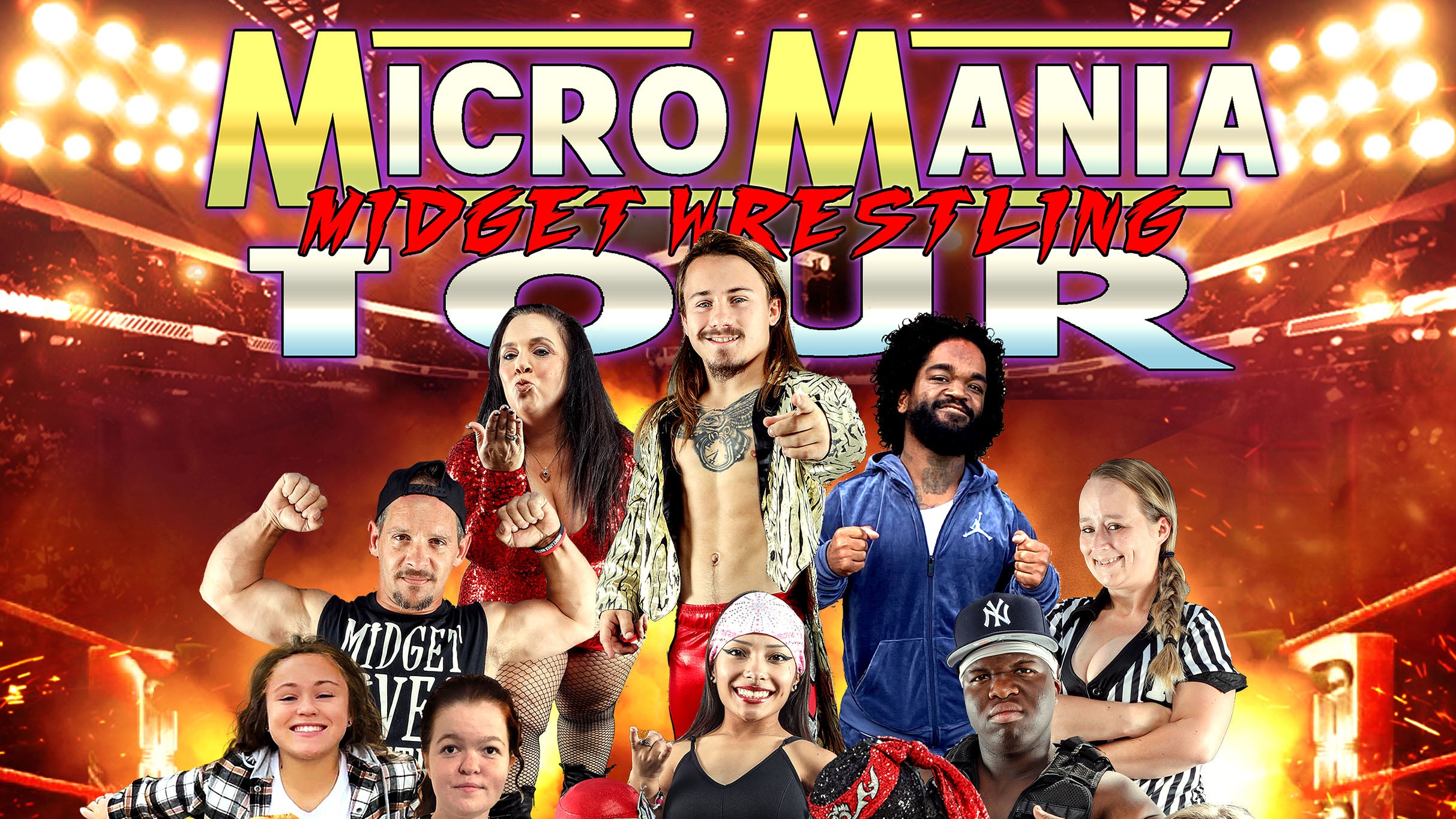 MicroMania Wrestling at LAKE ELSINORE DIAMOND STADIUM