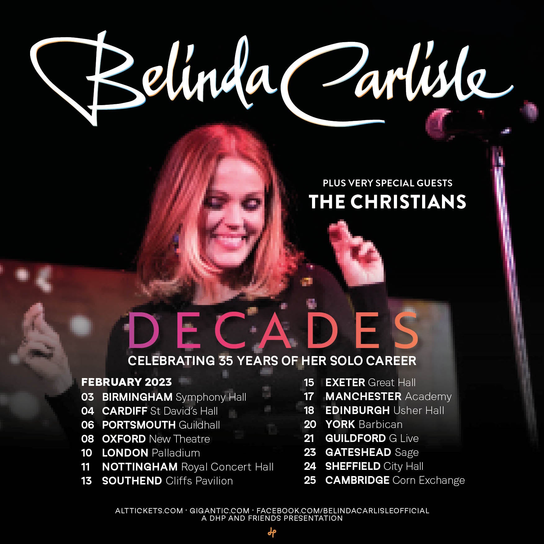 Belinda Carlisle Event Title Pic