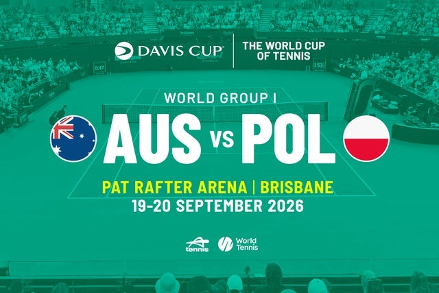 Presales to davis cup world group i australia v poland: members use these when buying pre-sale tickets