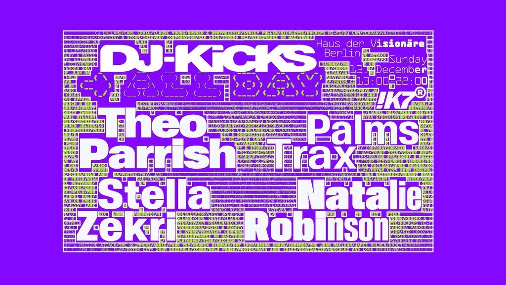 !K7 pres. DJ-Kicks - All Day
