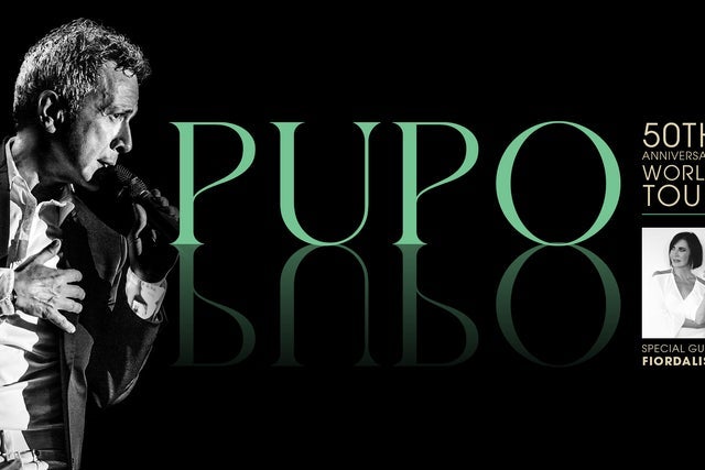 Pupo 50 Year Anniversary with special guest Fiordaliso in Torrensville: pre-sale passwords Pupo 50 Year Anniversary with special guest Fiordaliso in Torrensville promotional photo for Subscriber Early Bird presale tickets offer