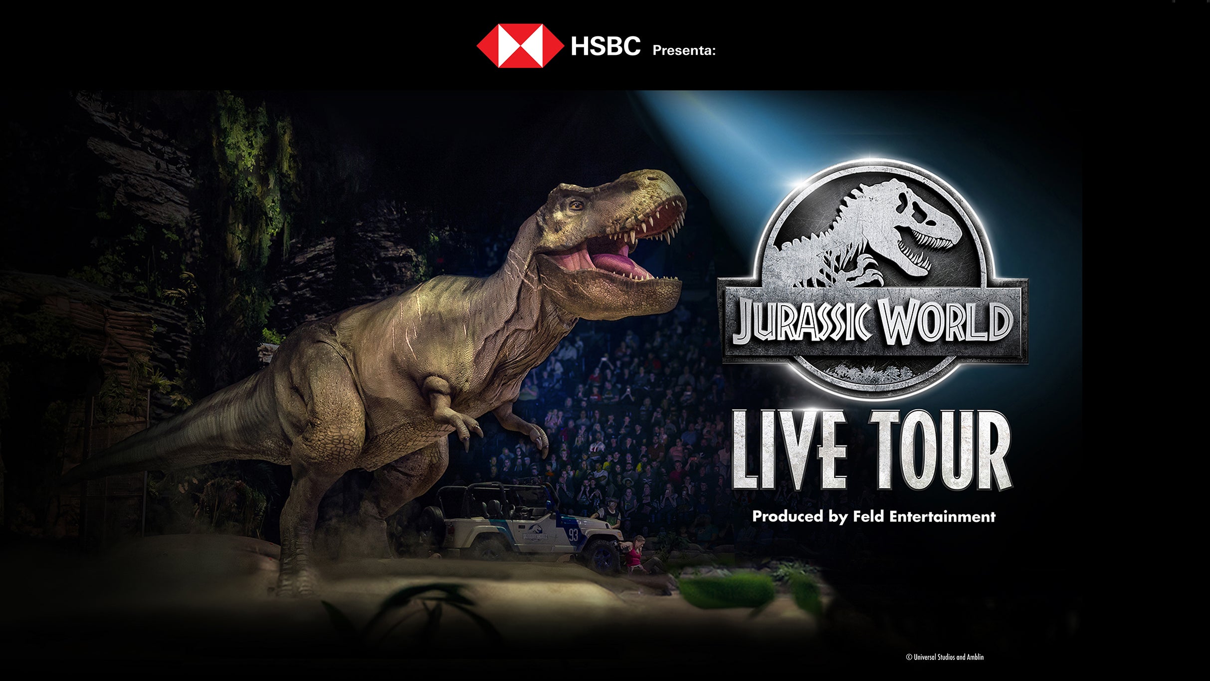 Jurassic World Live Tour in México promo photo for Gran Venta HSBC presale offer code