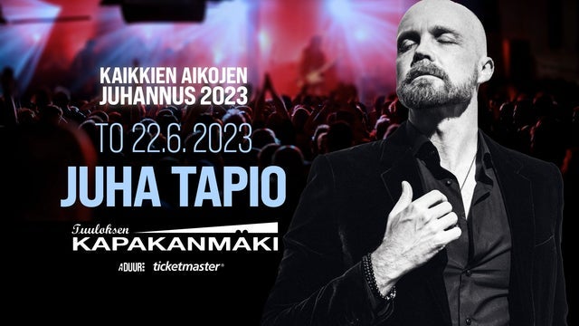 Juha Tapio Tickets, 2023 Concert Tour Dates | Ticketmaster