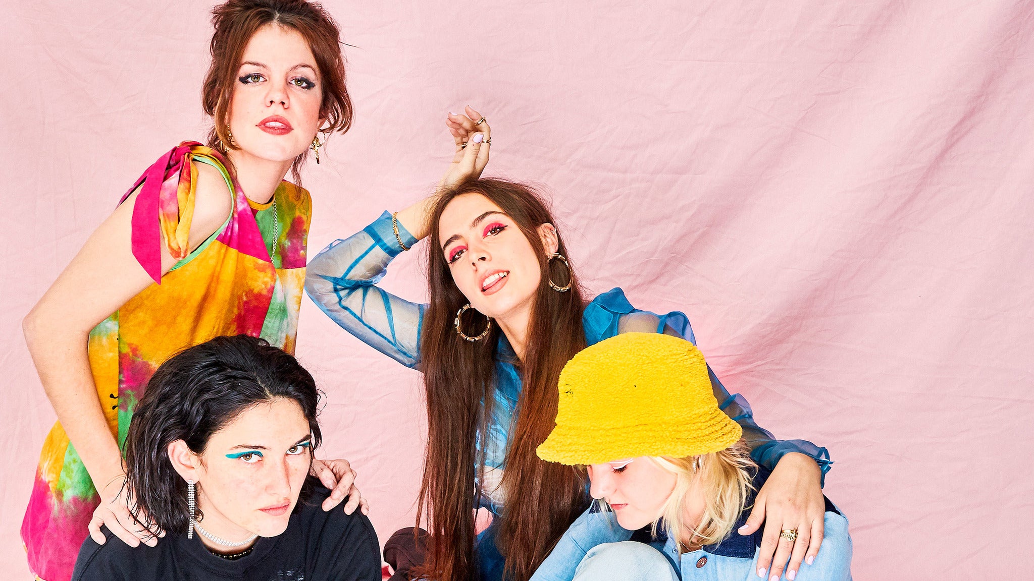 Hinds in New York promo photo for Artist presale offer code
