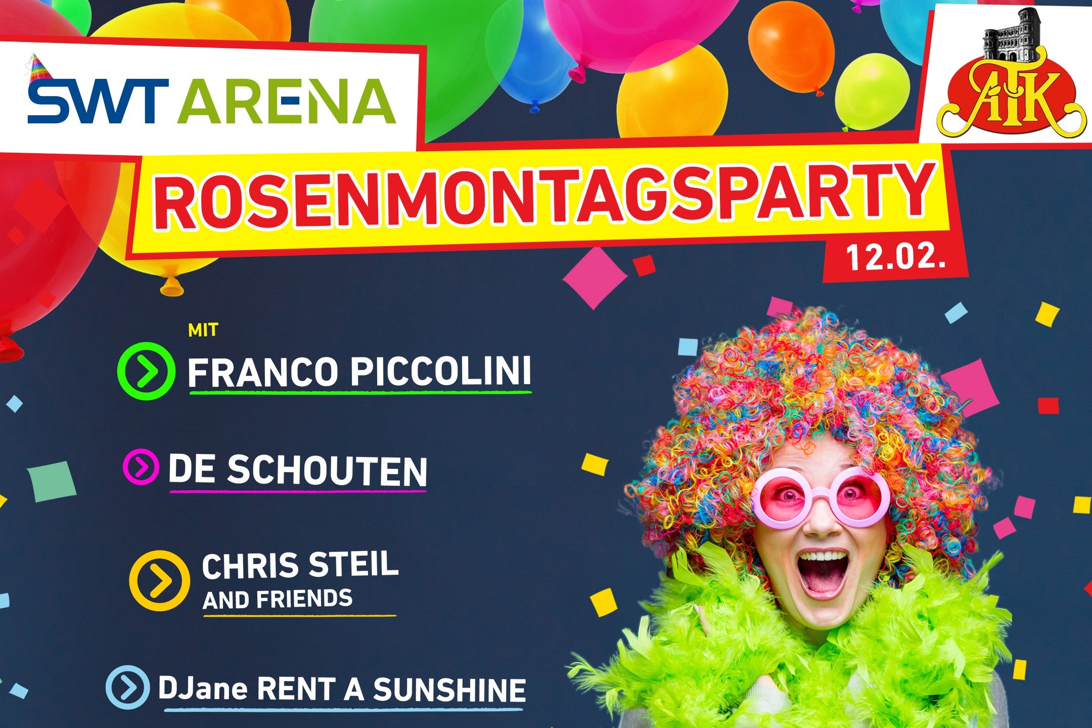 Die gr&ouml;&szlig;te Rosenmontagsparty Triers! presale information on freepresalepasswords.com