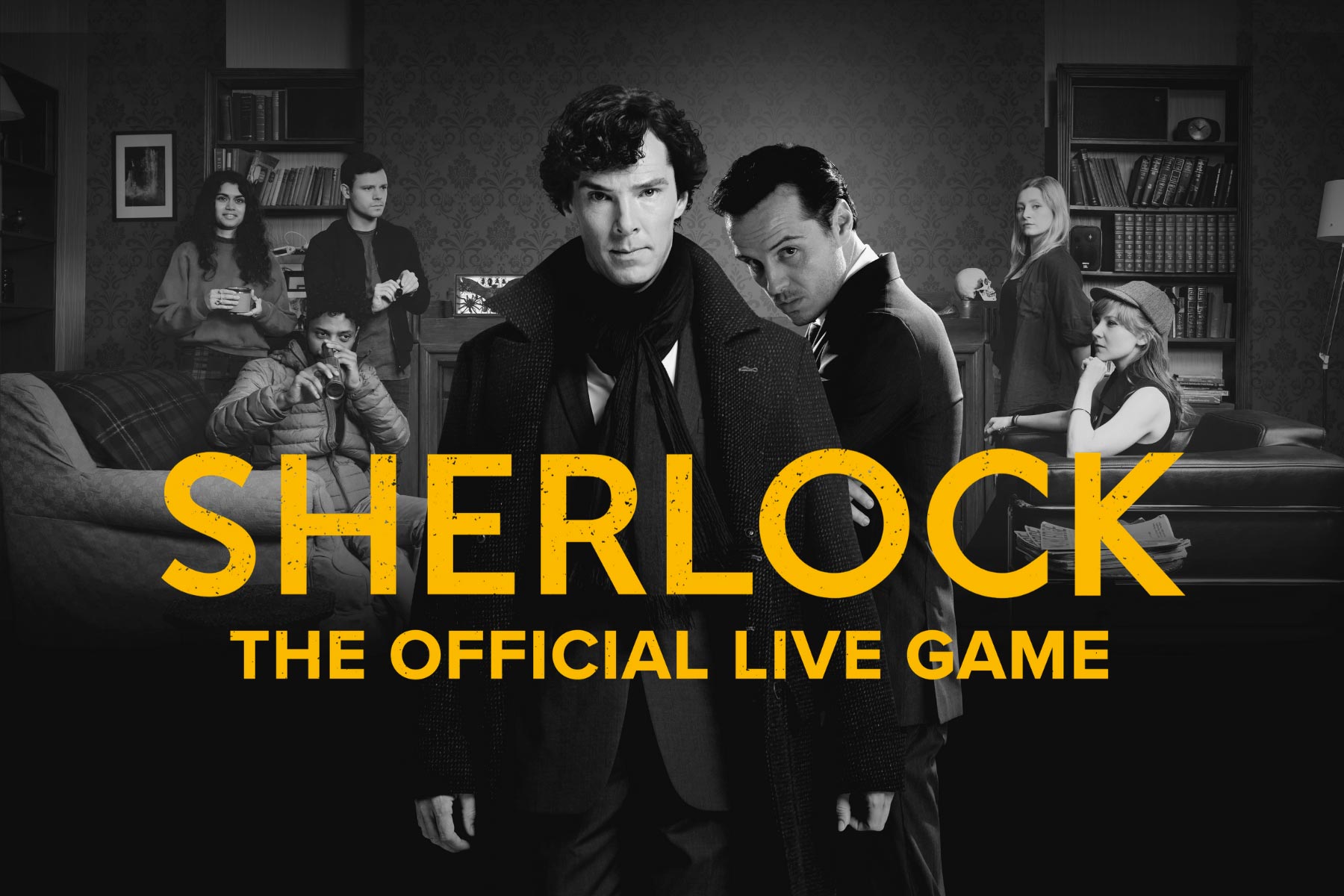 Sherlock Holmes: Live Escape Experience Event Title Pic