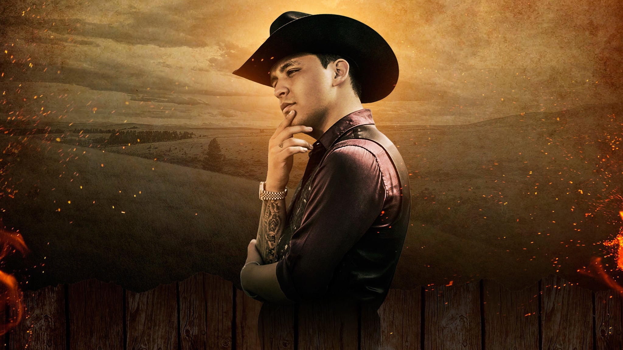 Christian Nodal - Ahora in Atlanta promo photo for Live Nation Mobile App presale offer code