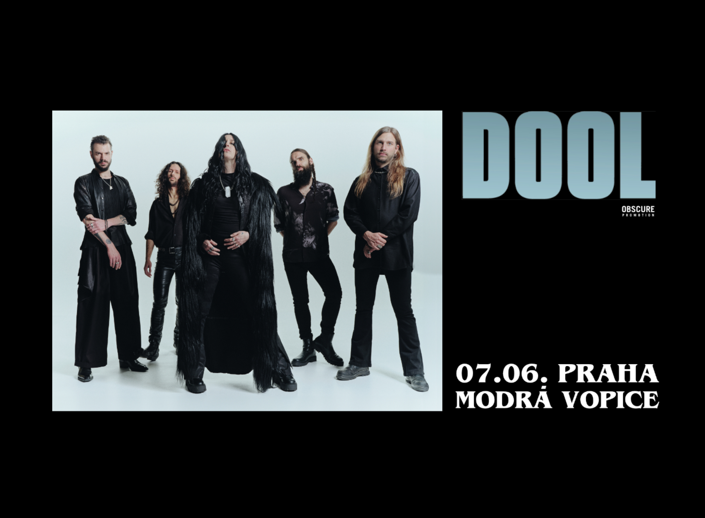 DOOL + support- Praha -Music Club Modrá Vopice Praha 9 Vysočanská 35/2, Praha 9 19000