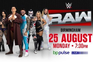 WWE Monday Night RAW Seating Plan bp pulse LIVE