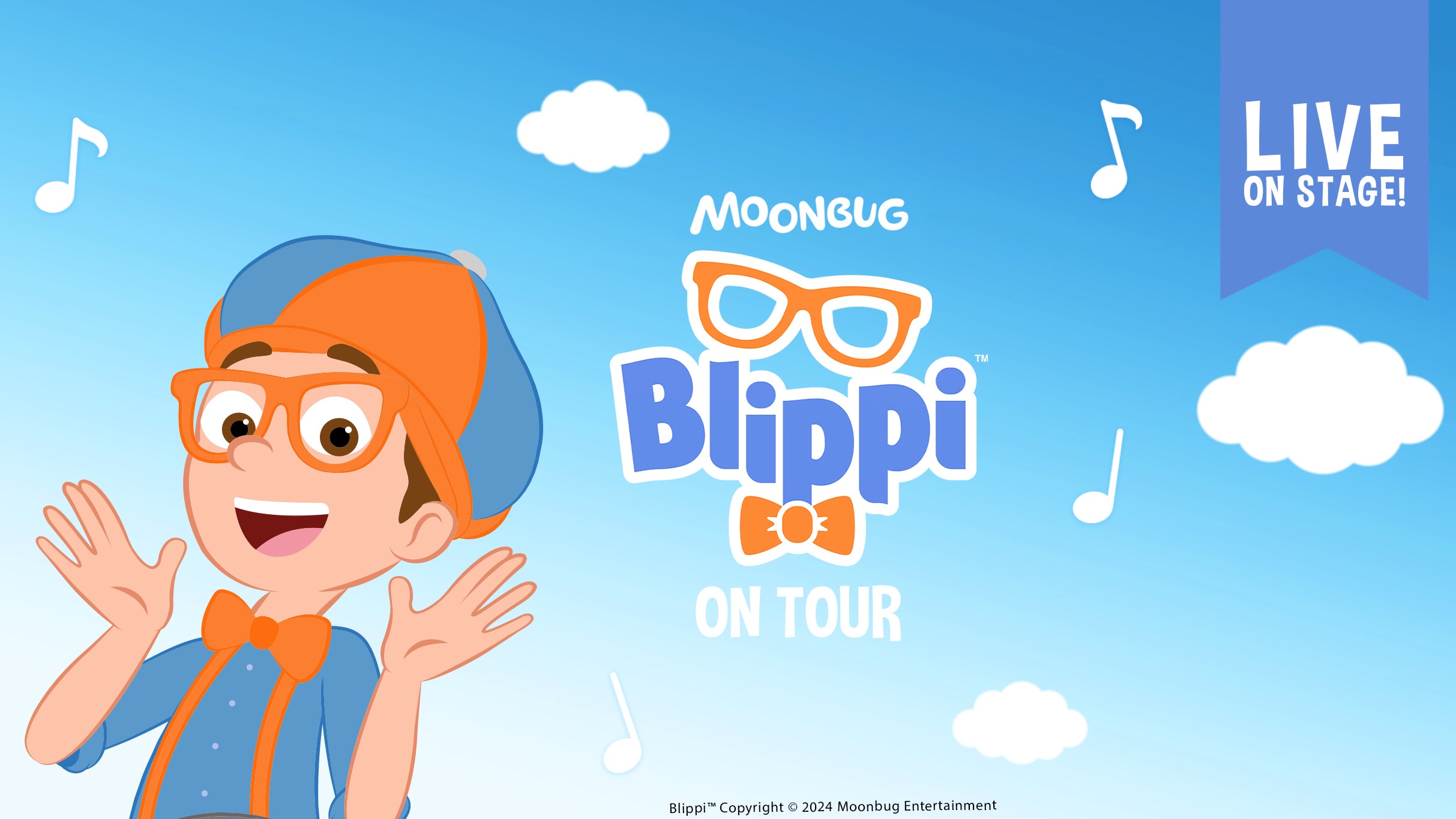 Blippi: Join The Band Tour! in Winnipeg promo photo for Virgin Radio presale offer code