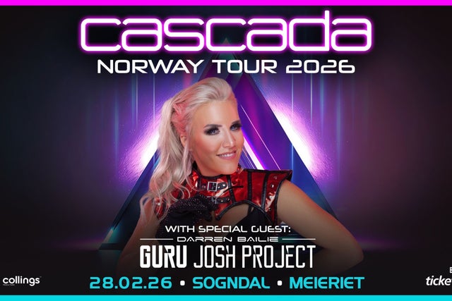 CASCADA NORWAY TOUR 2026 - MEIERIET - Utsolgt!! in France
