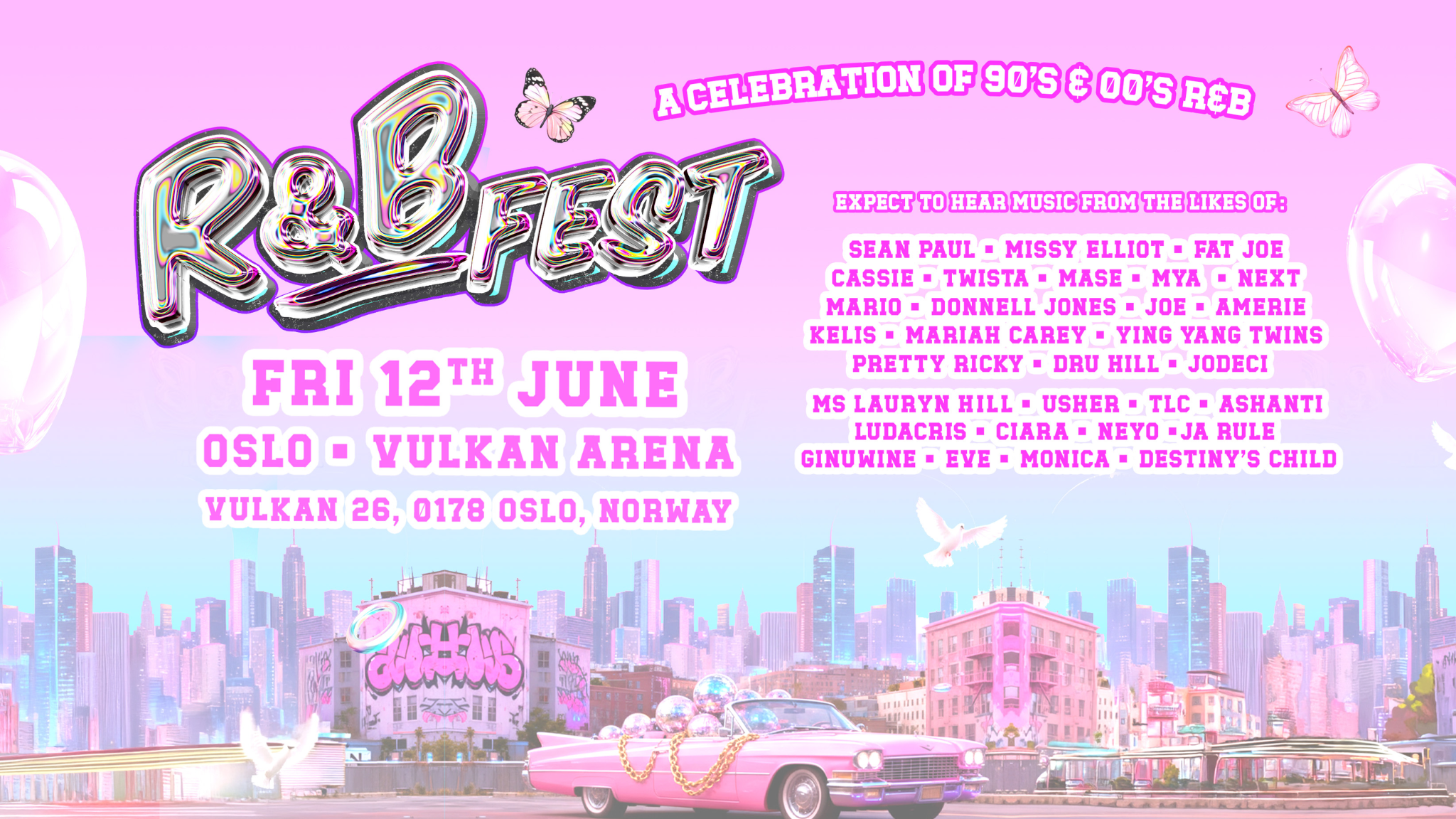 R&B Fest Group Is Coming To Oslo! – 2026-06-12