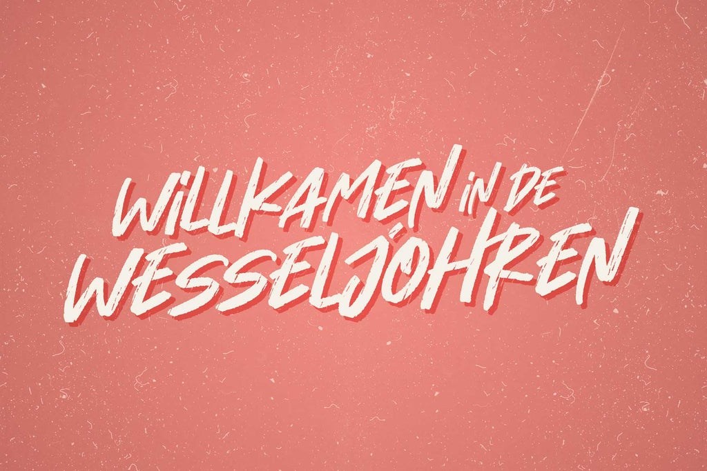 Willkamen in de Wesseljahren show poster