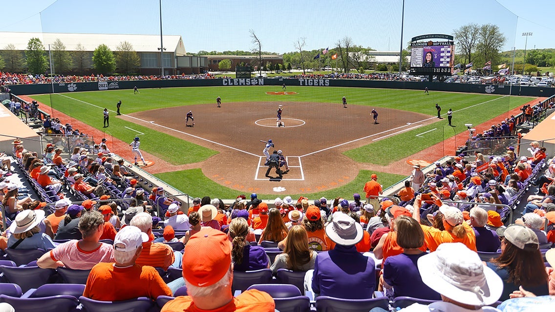 Photo of Clemson University Tigers Softball vs. Furman Paladin Softball