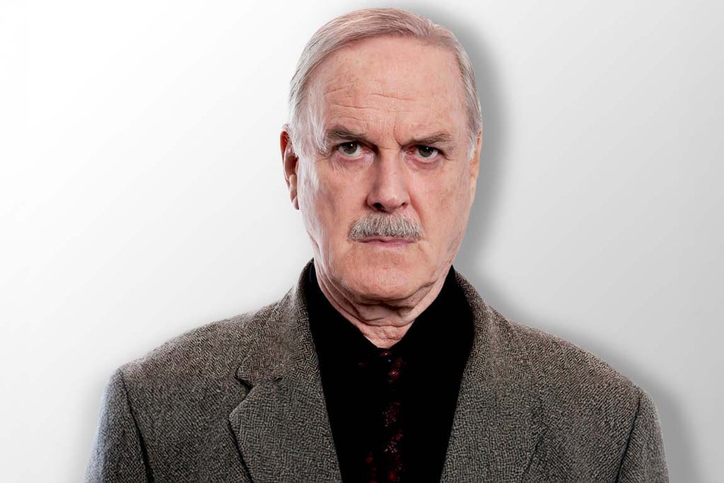 John Cleese show poster