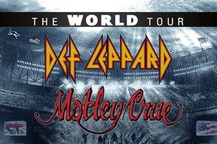 Def Leppard & Mötley Crüe: The World Tour Seating Plan Wembley Stadium