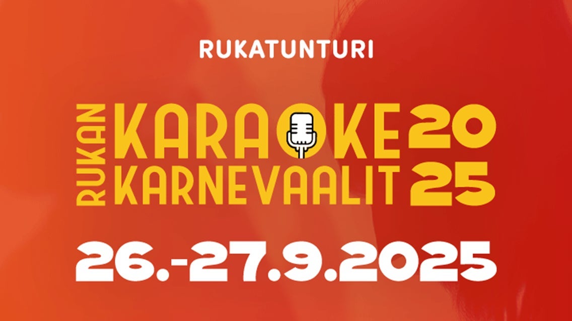 Rukan Karaokekarnevaalit 2025 fri-sat 26.-27.9.2025