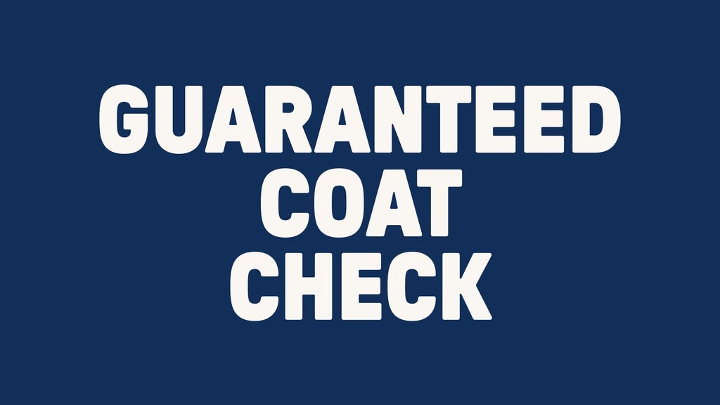Live Nation Guaranteed Coat Check