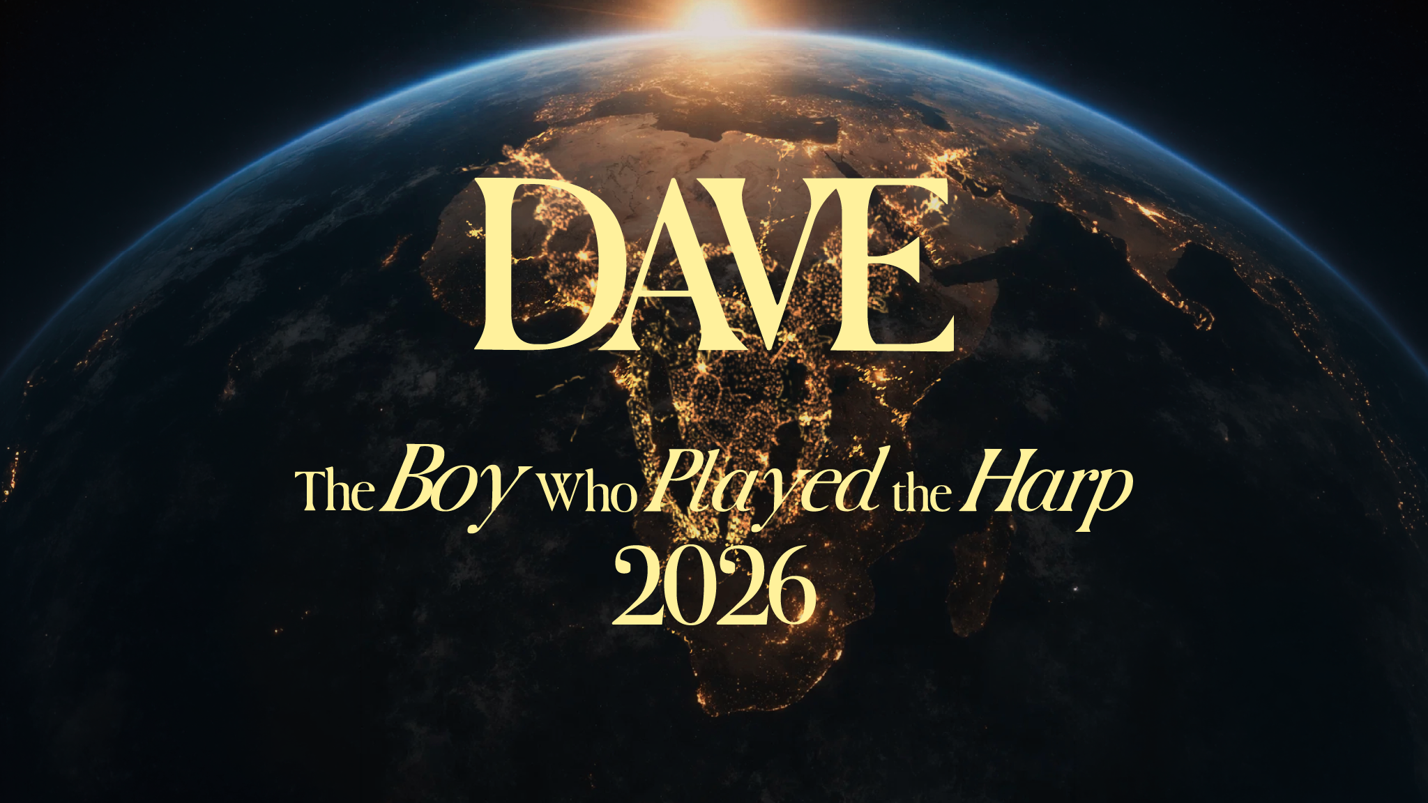 Dave: The Boy Who Played the Harp Tour