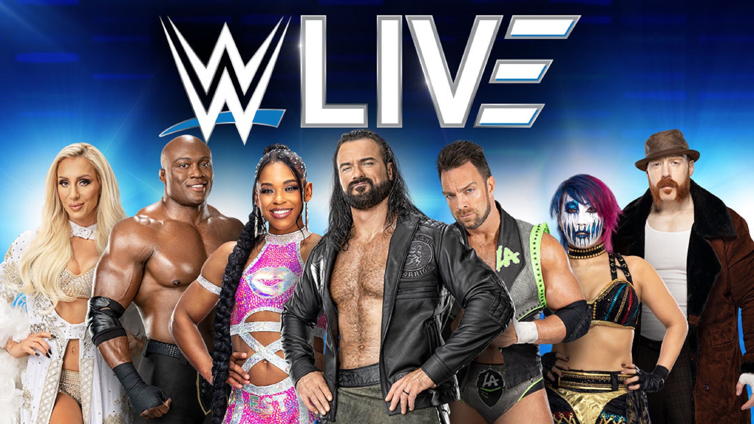 WWE Live Event Title Pic