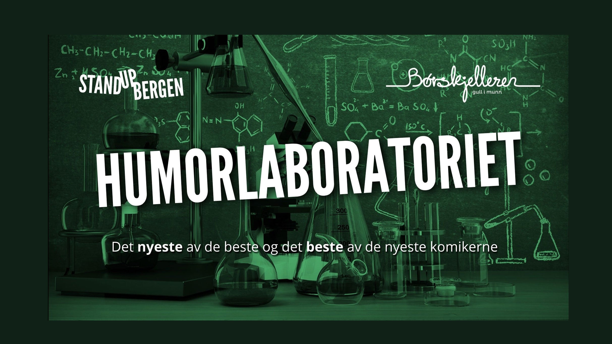 Sommerlaboratoriet med Stand Up Bergen