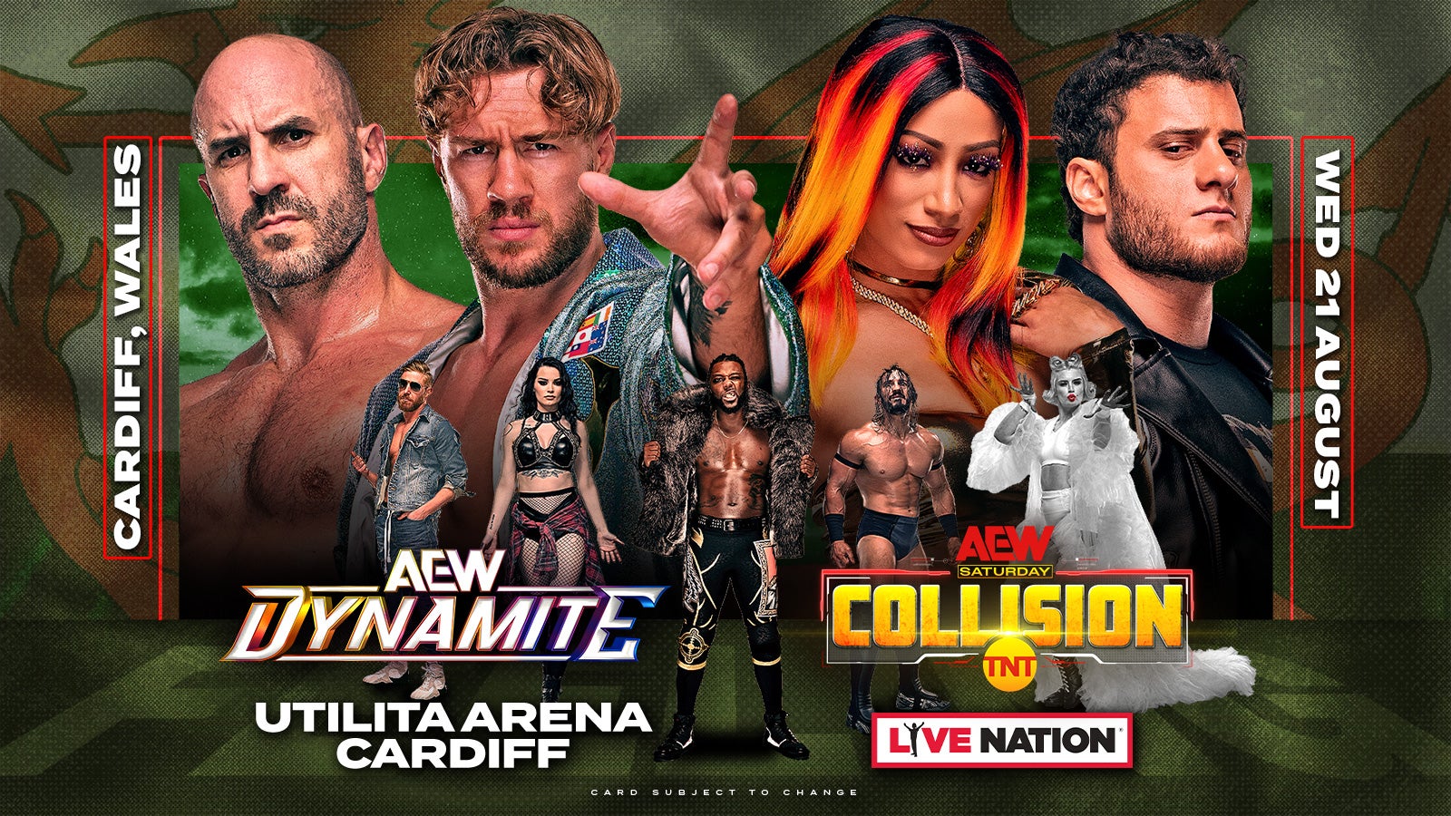 AEW: Dynamite & Collision Event Title Pic
