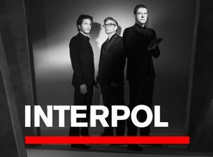 Shaky Knees Presents: An Evening With Interpol