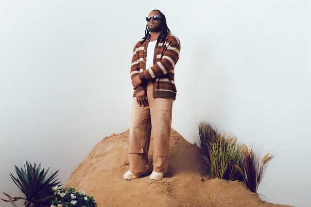 Blessing Offor in New York promotional photo for Citi® Cardmember presale tickets offer