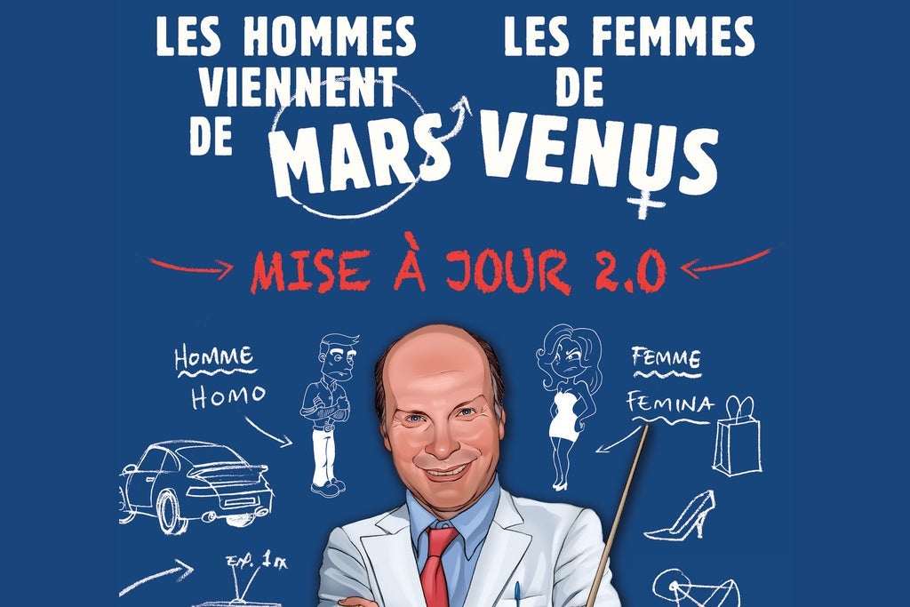 Les Hommes viennent de Mars et les femmes de Vénus - Mise à jour 2.0 in France