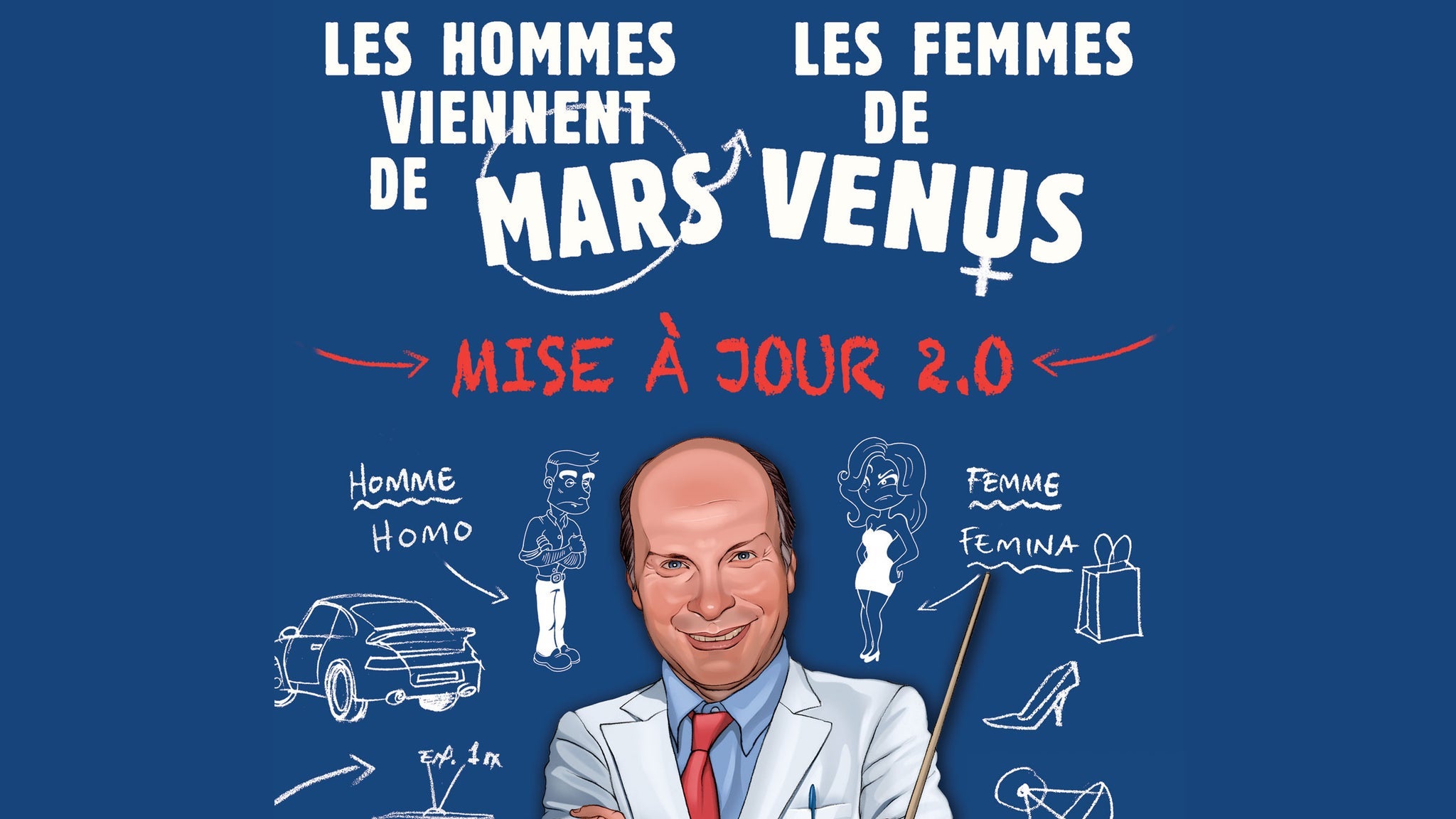 Les Hommes viennent de Mars et les femmes de Vénus - Mise à jour 2.0