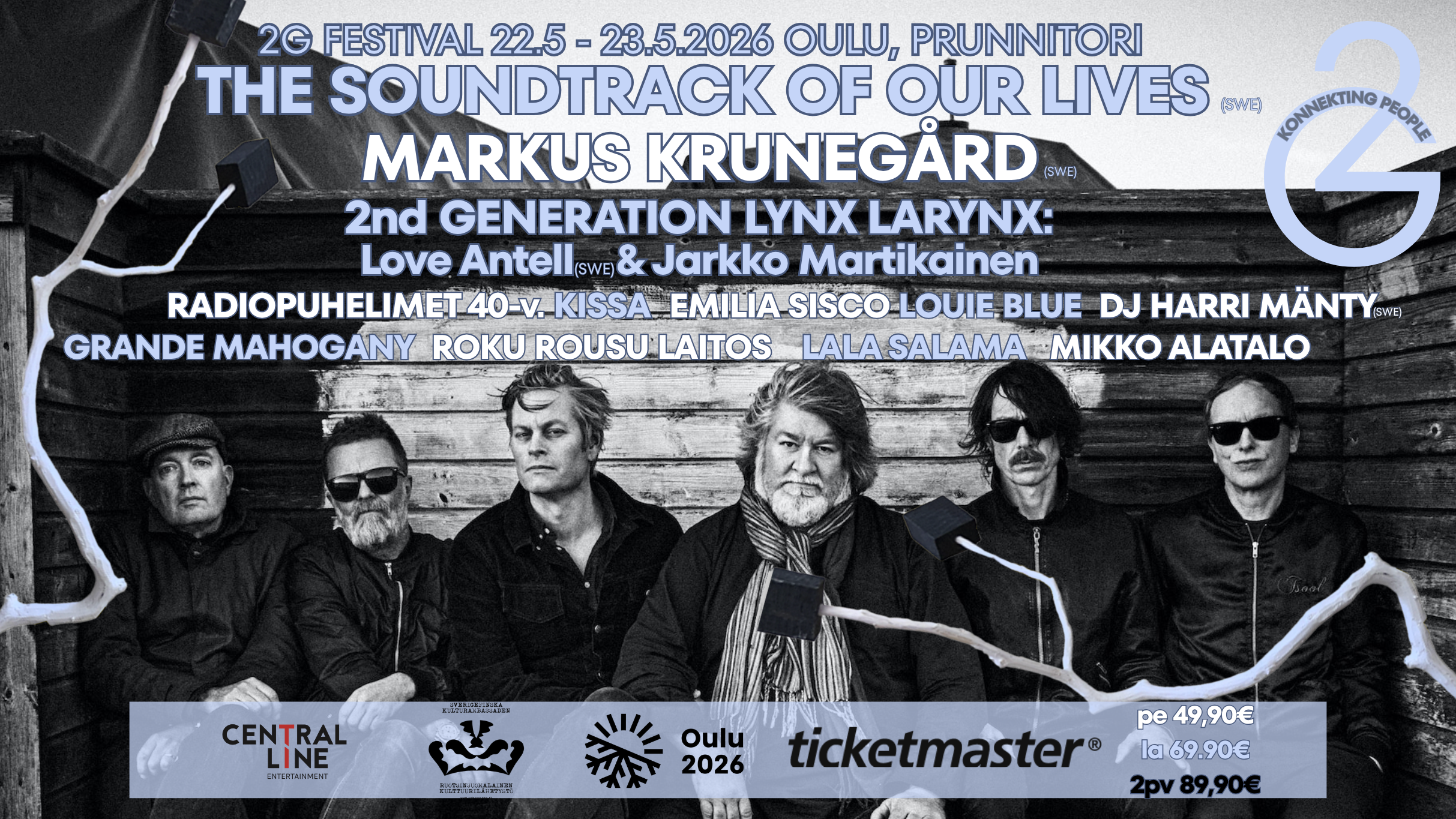 2G-Festivaali - Lauantai