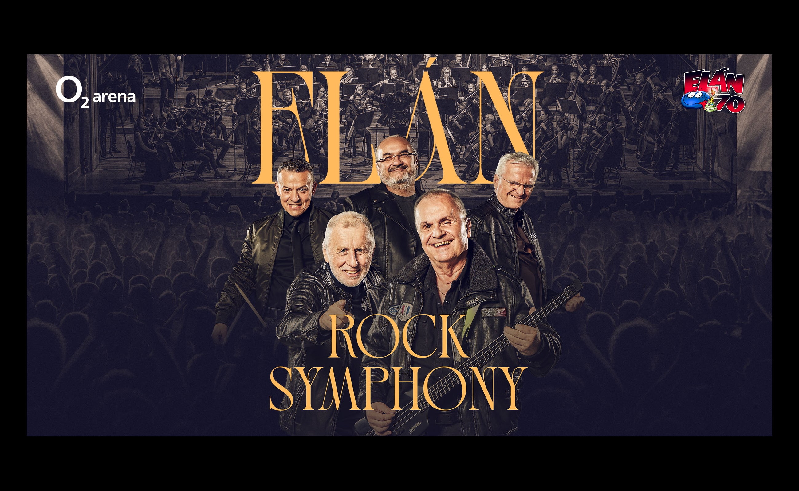 ELÁN ROCK SYMPHONY- koncert Praha O2 arena -O2 arena Praha 9 Českomoravská 2345/17a, Praha 9 19000